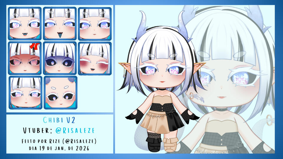 Euzinha versão chibi!